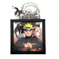 cadre-deco-Les-Legendaires-Naruto-Funky-Frames-noir