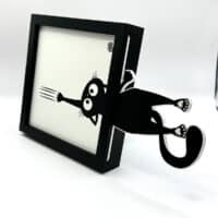 cadre-deco-Black-Cat-Funky-Frames-noir-profil