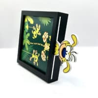 cadre-deco-Escapade-en-Palombie-Funky-Frames-noir-profil